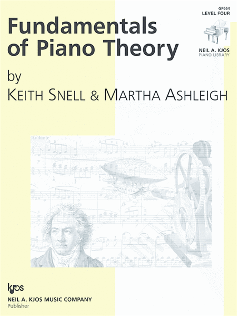 Fundamentals of Piano Theory - Level Four Piano Method scores gallery preview page 1