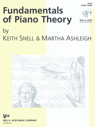 Book cover for Fundamentals of Piano Theory - Level Four