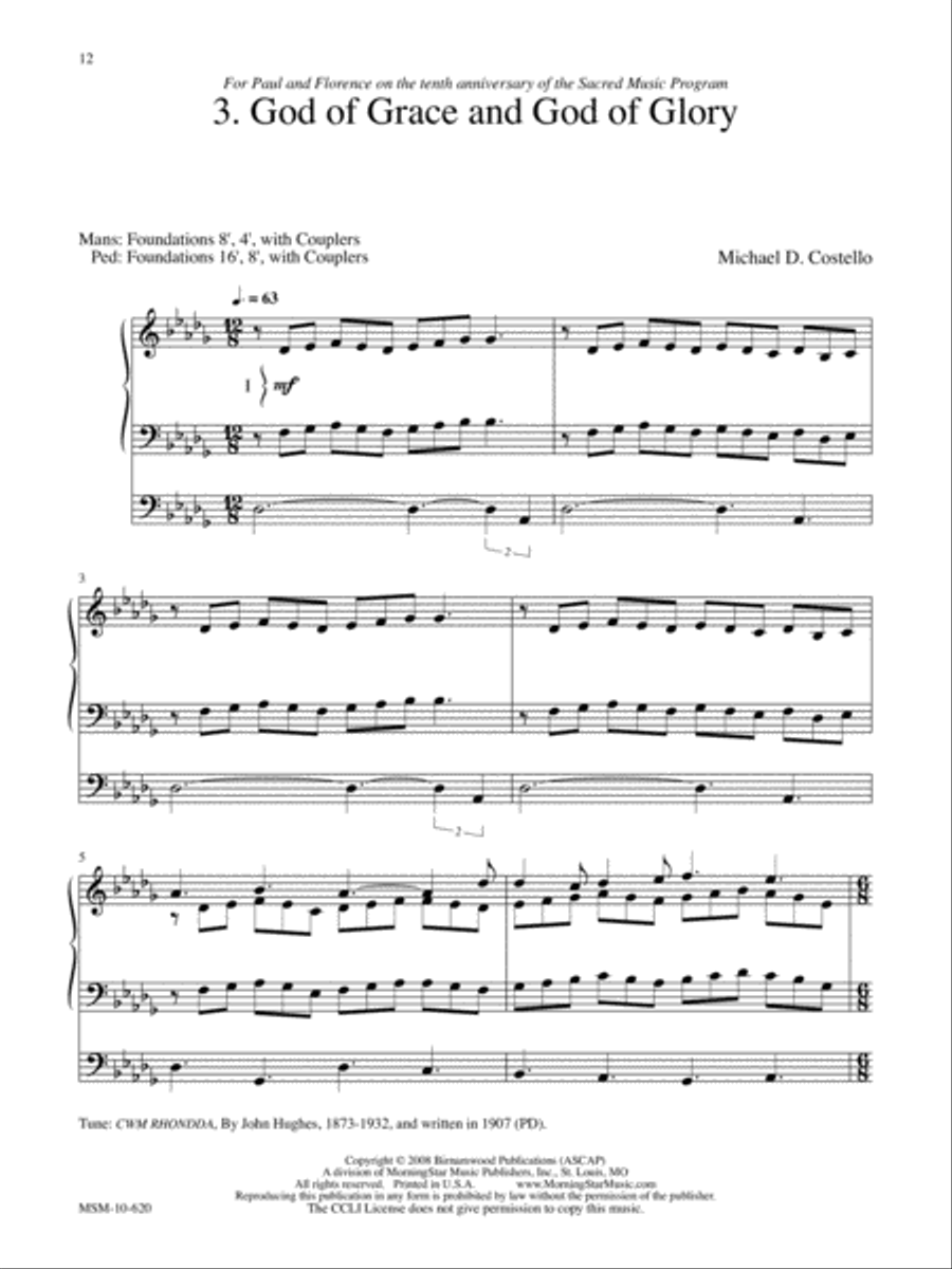 God Will Guide You Organ scores gallery preview page 5