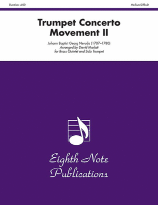 Book cover for Trumpet Concerto (Movement II)