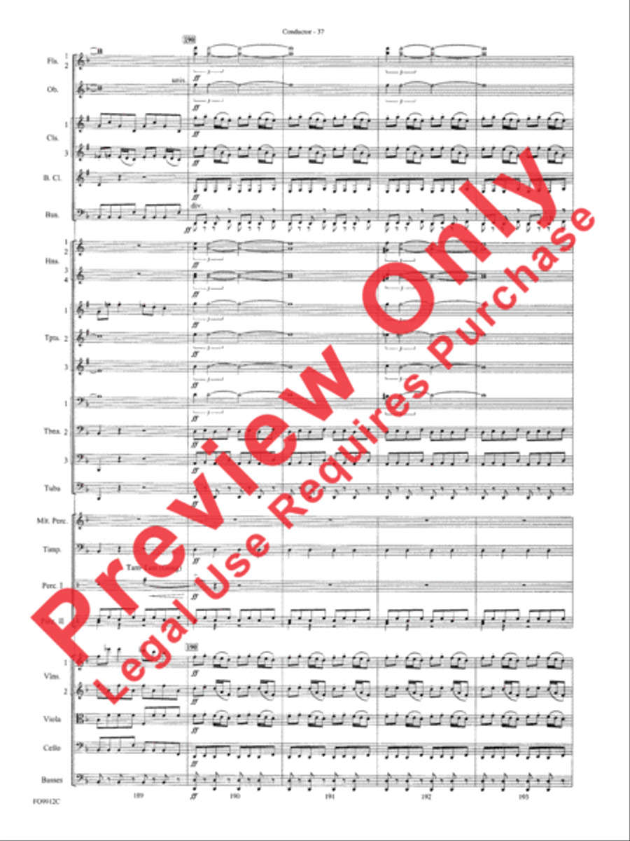 Selections from Star Wars: Episode I The Phantom Menace Full Orchestra scores gallery preview page 83