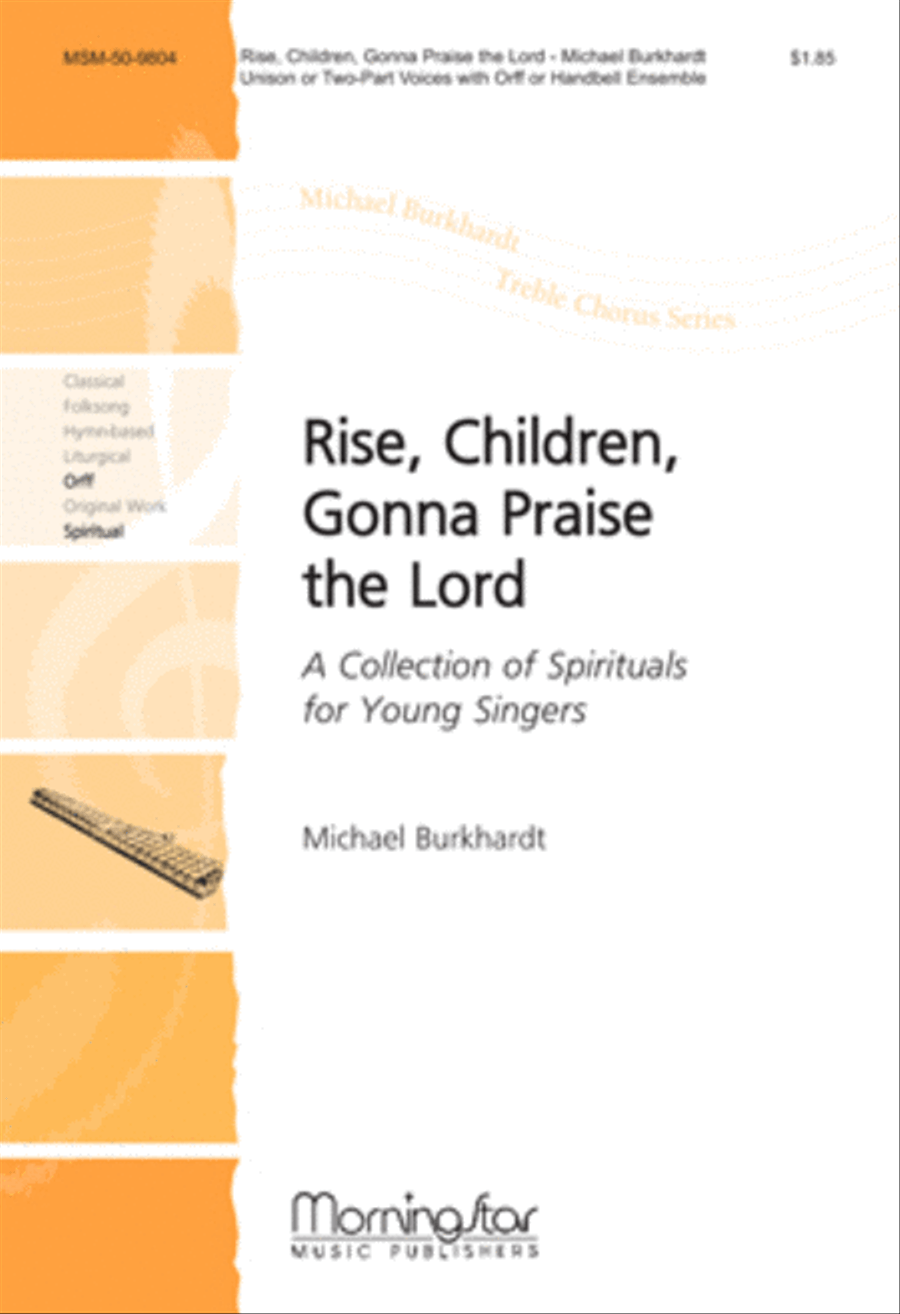 Rise, Children, Gonna Praise the Lord Unison Choir scores gallery preview page 1