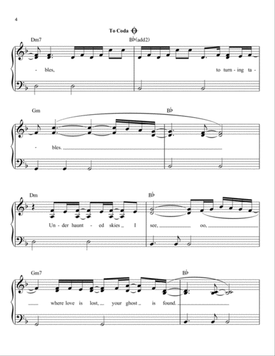 Turning Tables Voice scores gallery preview page 4