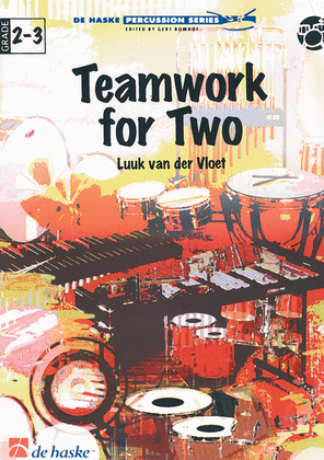 Book cover for Teamwork for Two Percussion Ensemble