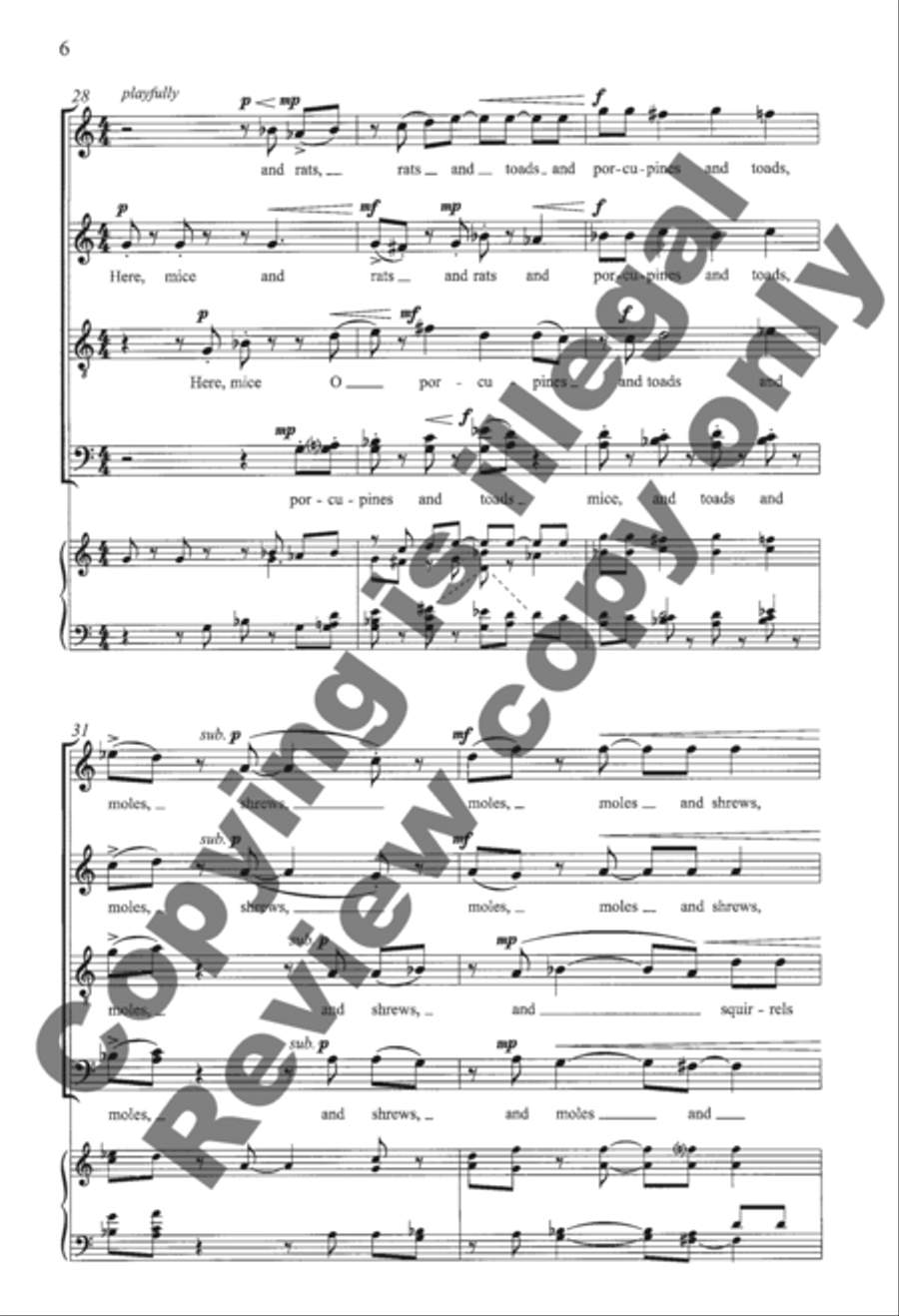 The Blue Estuaries: 2. I Saw Eternity Divisi scores gallery preview page 13