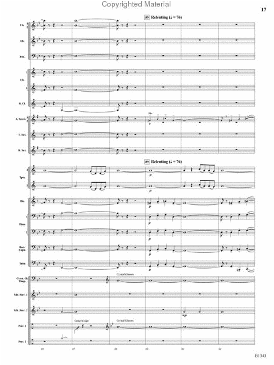 Epiphany Concert Band scores gallery preview page 15