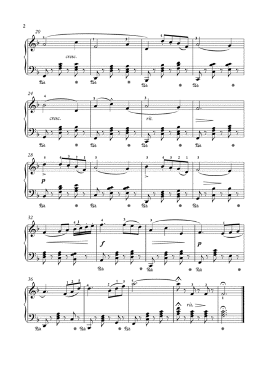 Masterpieces for solo piano 10 by Wolff Piano Solo scores gallery preview page 3