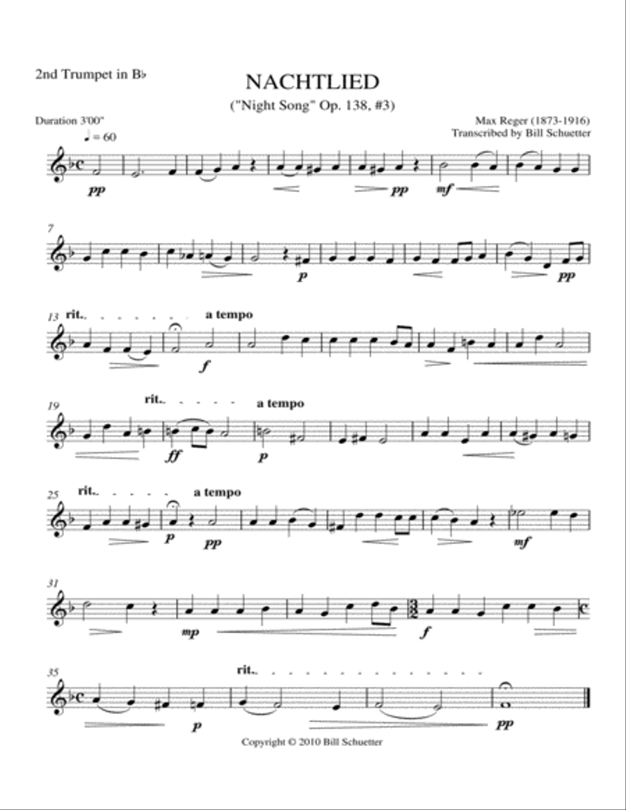 Night Song Night Song Brass Quintet scores gallery preview page 4