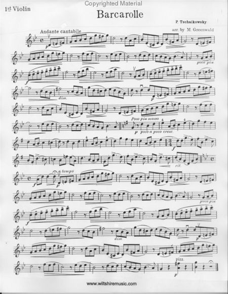 Baracolle Violin scores gallery preview page 2