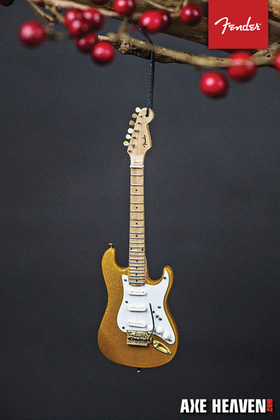 Fender Gold '50s Strat – 6″ Holiday Ornament
