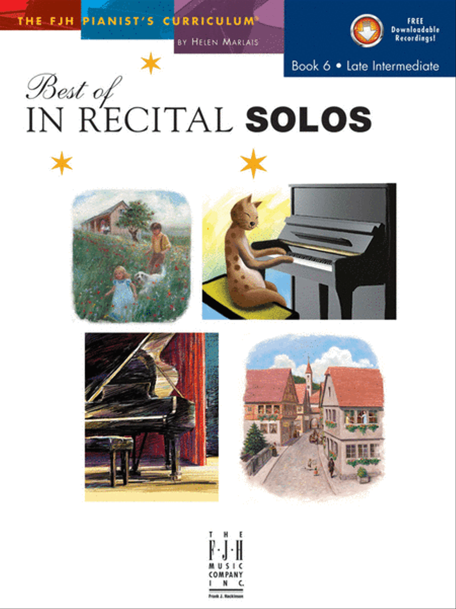 Best of In Recital Solos, Book 6 (NFMC) Piano Method scores gallery preview page 2
