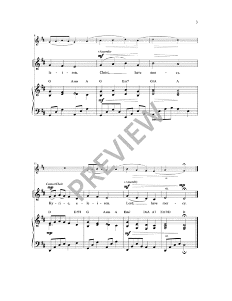 Mass of Joy - Full Score Mass of Joy - Full Score 2-Part scores gallery preview page 22