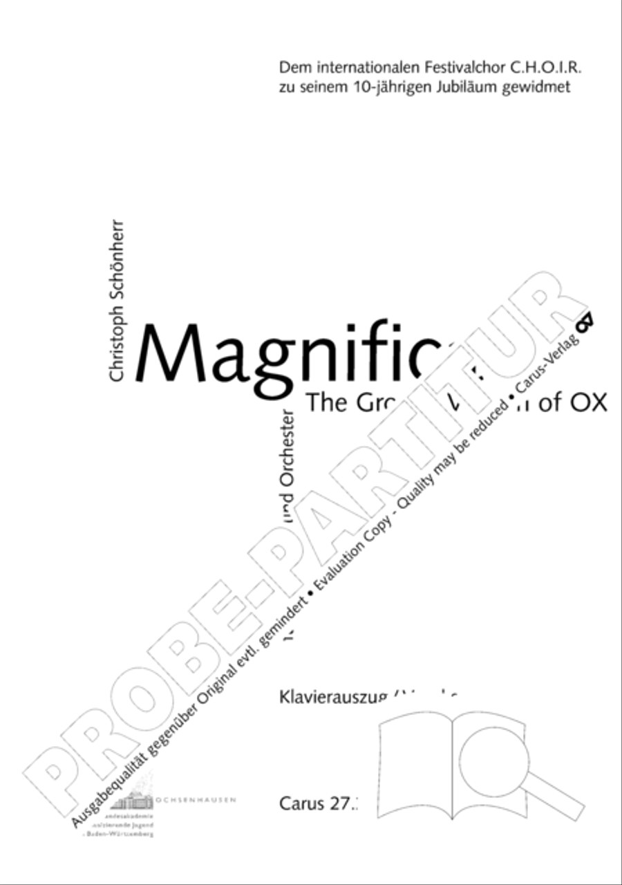 Magnificat 4-Part scores gallery preview page 2