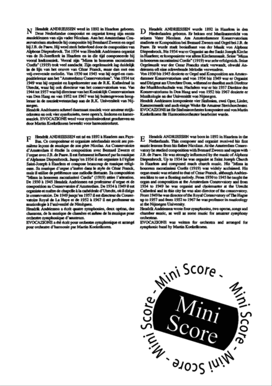 Ricercare Ricercare Concert Band scores gallery preview page 4