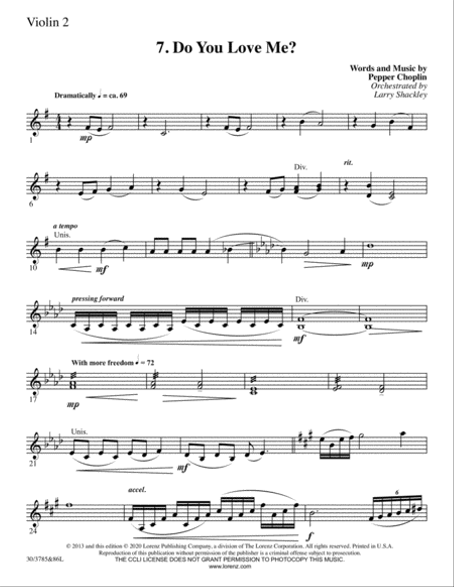 Once Upon a Morning - Set of Parts Choir scores gallery preview page 17