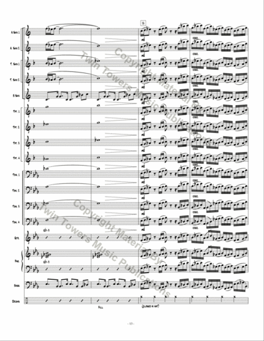 Summer Groove Jazz Ensemble scores gallery preview page 14