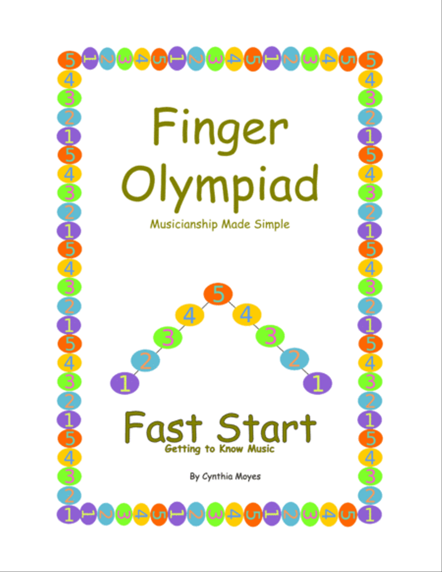 Fast Start - Finger Olympiad (Beginning Piano) Piano Method scores gallery preview page 1