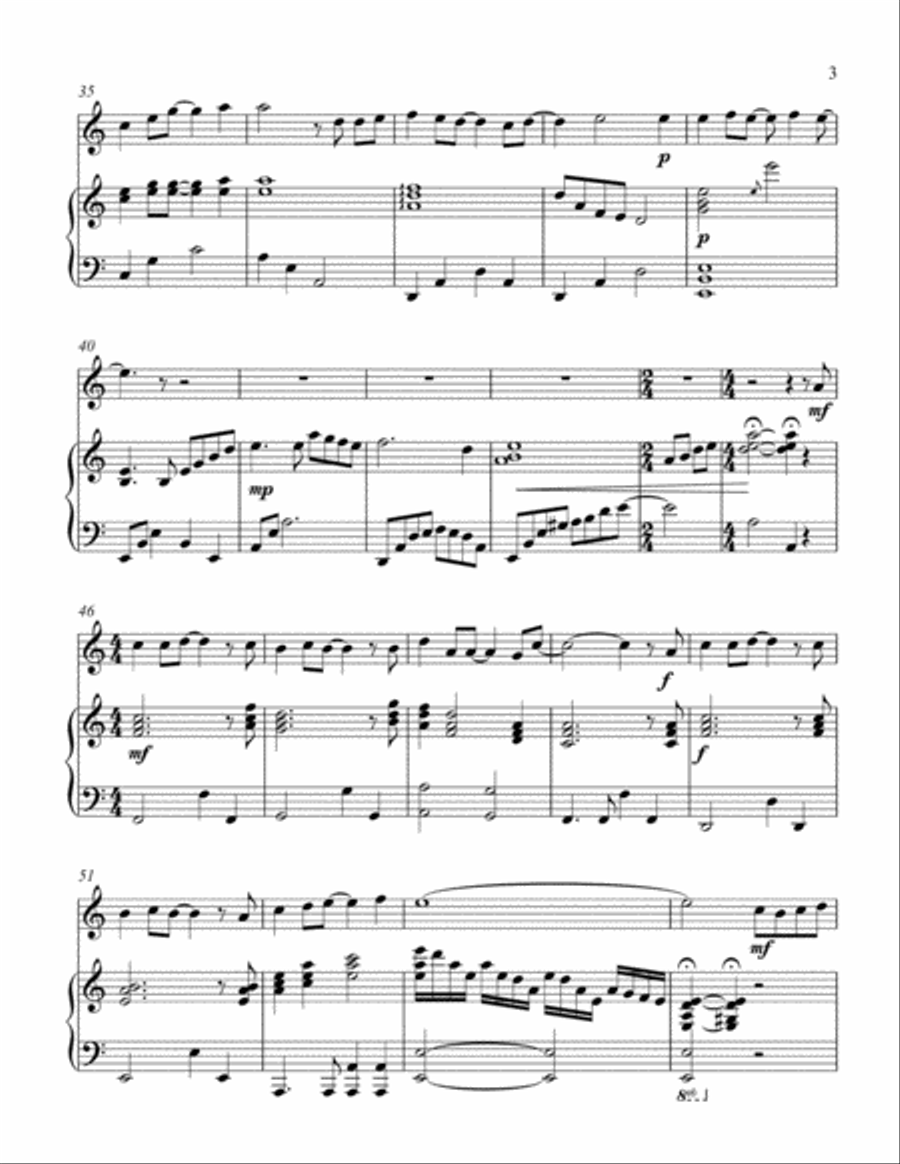 Mary, Did You Know? Piano scores gallery preview page 4