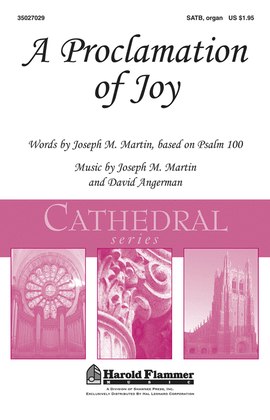 Book cover for A Proclamation of Joy