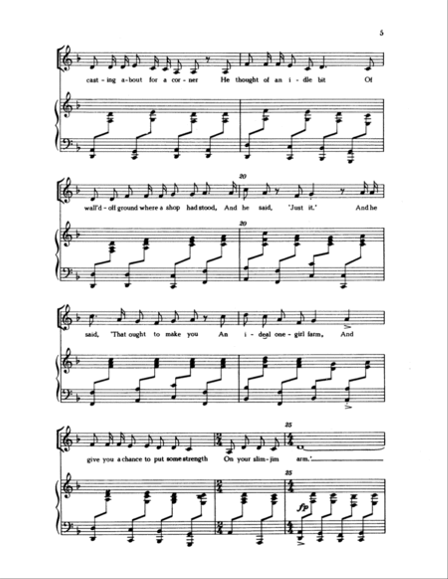 A Girl's Garden Women's Choir scores gallery preview page 6
