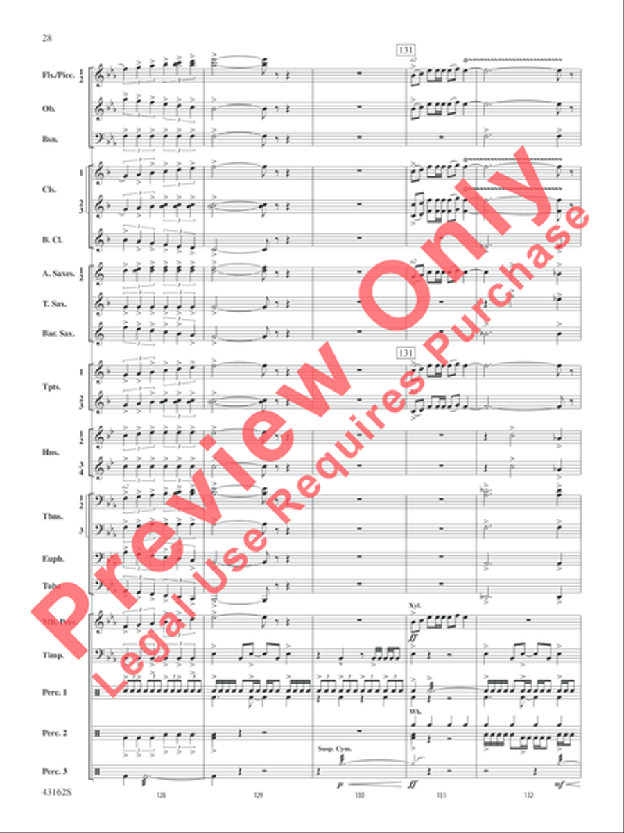 Appalachian Dreams Concert Band scores gallery preview page 29