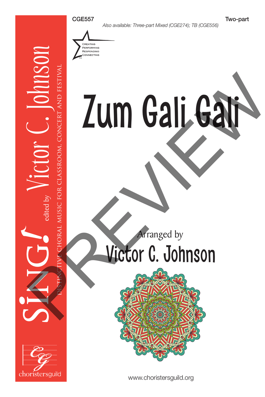 Zum Gali Gali (Two-part) 2-Part scores gallery preview page 2