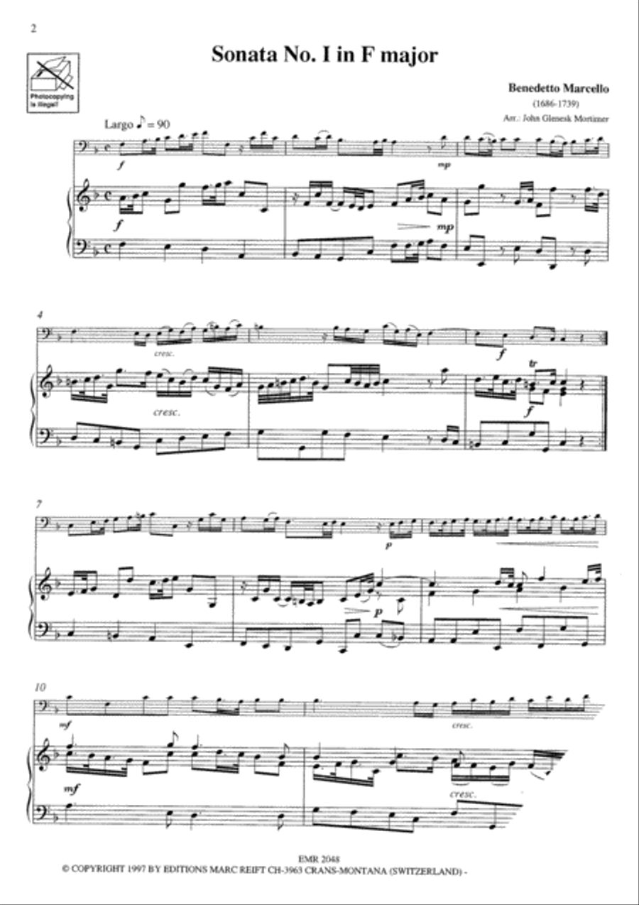 6 Sonatas Organ scores gallery preview page 3