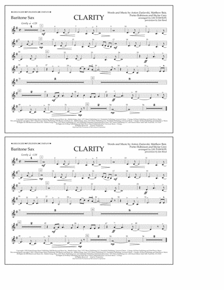 Clarity - Baritone Sax