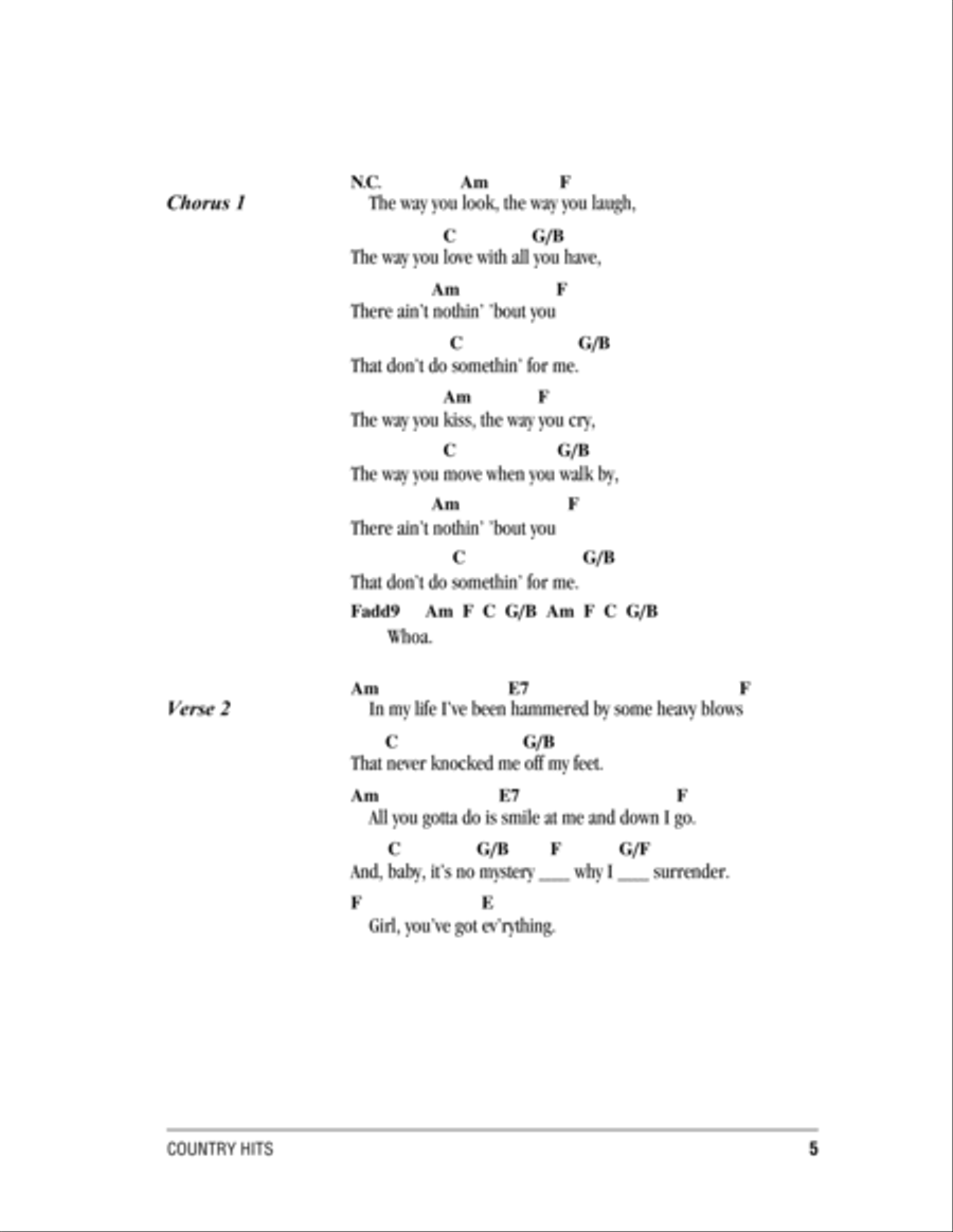 Ain't Nothing 'Bout You Acoustic Guitar scores gallery preview page 2
