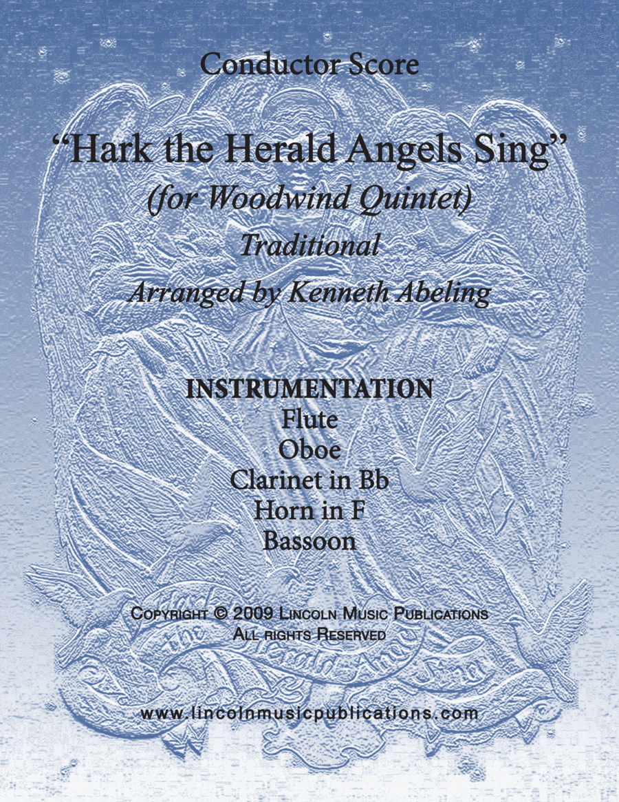 Hark The Herald Angels Sing (for Woodwind Quintet) image number null
