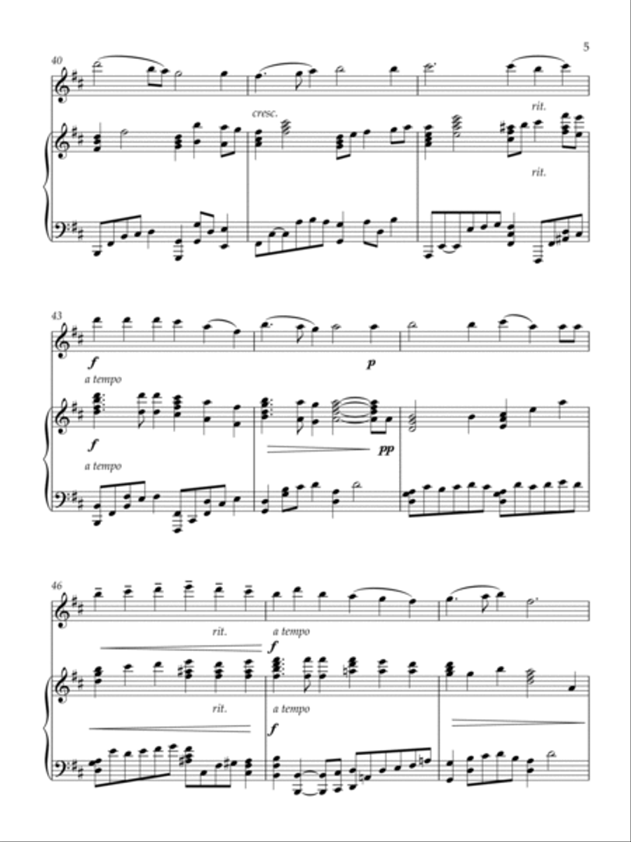 I'm Trying to Be like Jesus Violin Solo scores gallery preview page 5