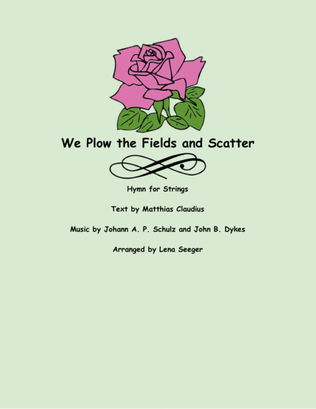 Book cover for We Plow the Fields and Scatter