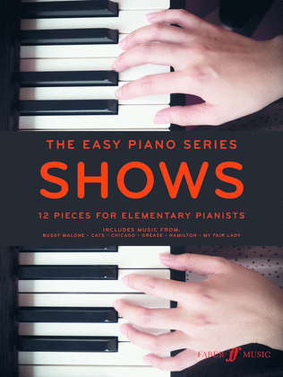 Book cover for The Easy Piano Series Shows