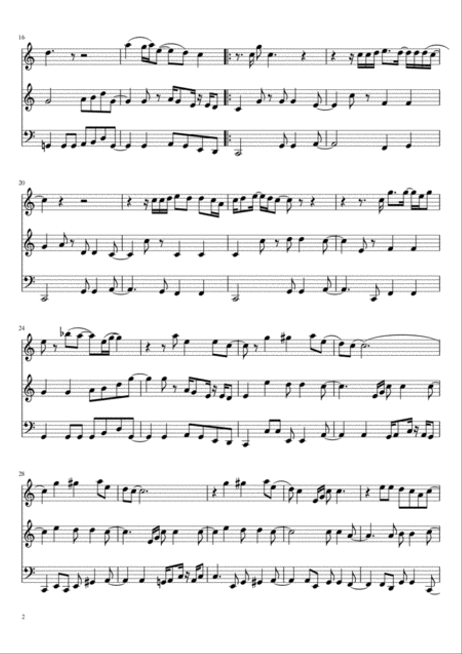 You Are The Best Thing String Trio scores gallery preview page 2