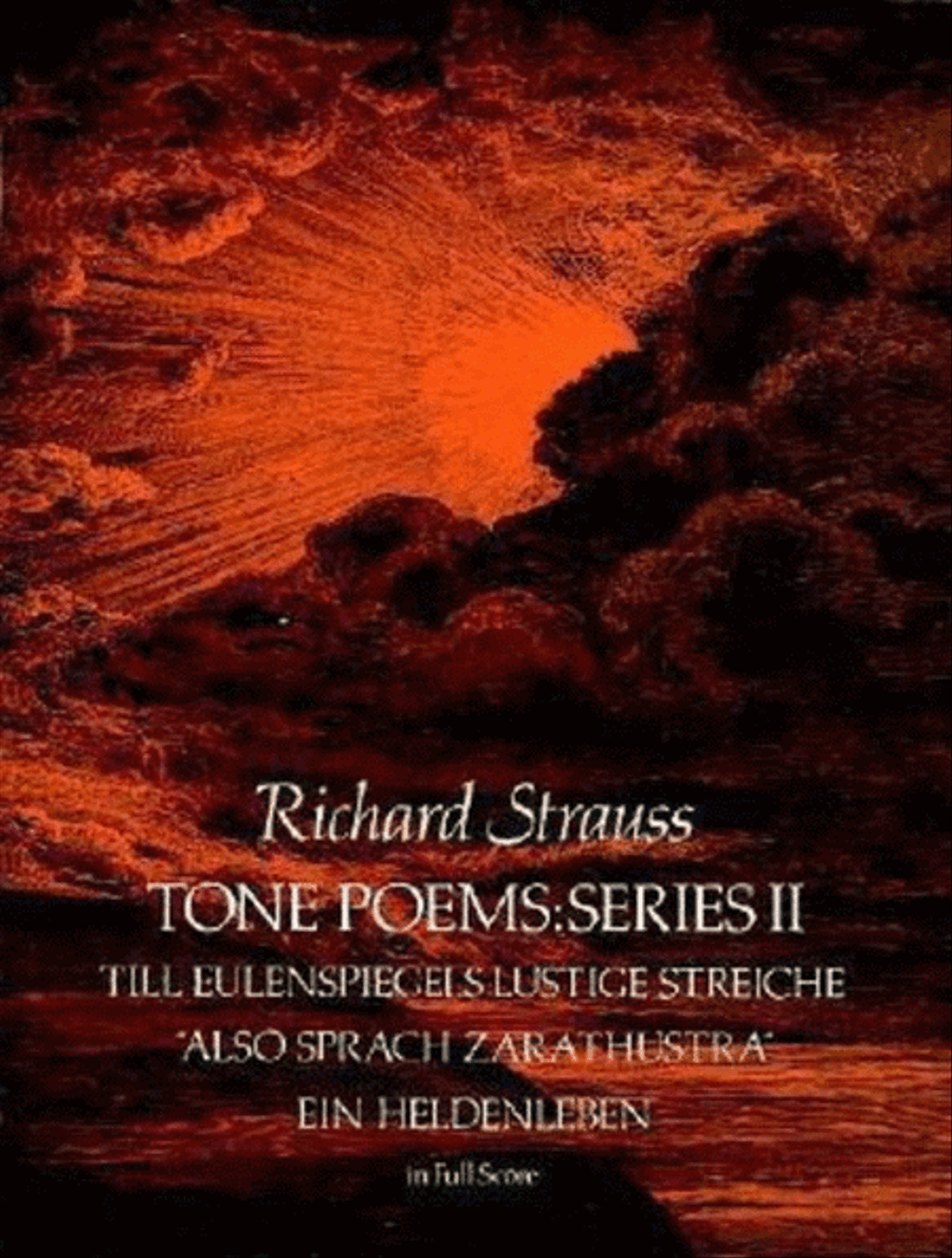 Strauss - Tone Poems Series 2 Full Score Full Orchestra scores gallery preview page 1