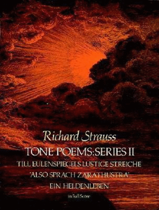 Book cover for Strauss - Tone Poems Series 2 Full Score