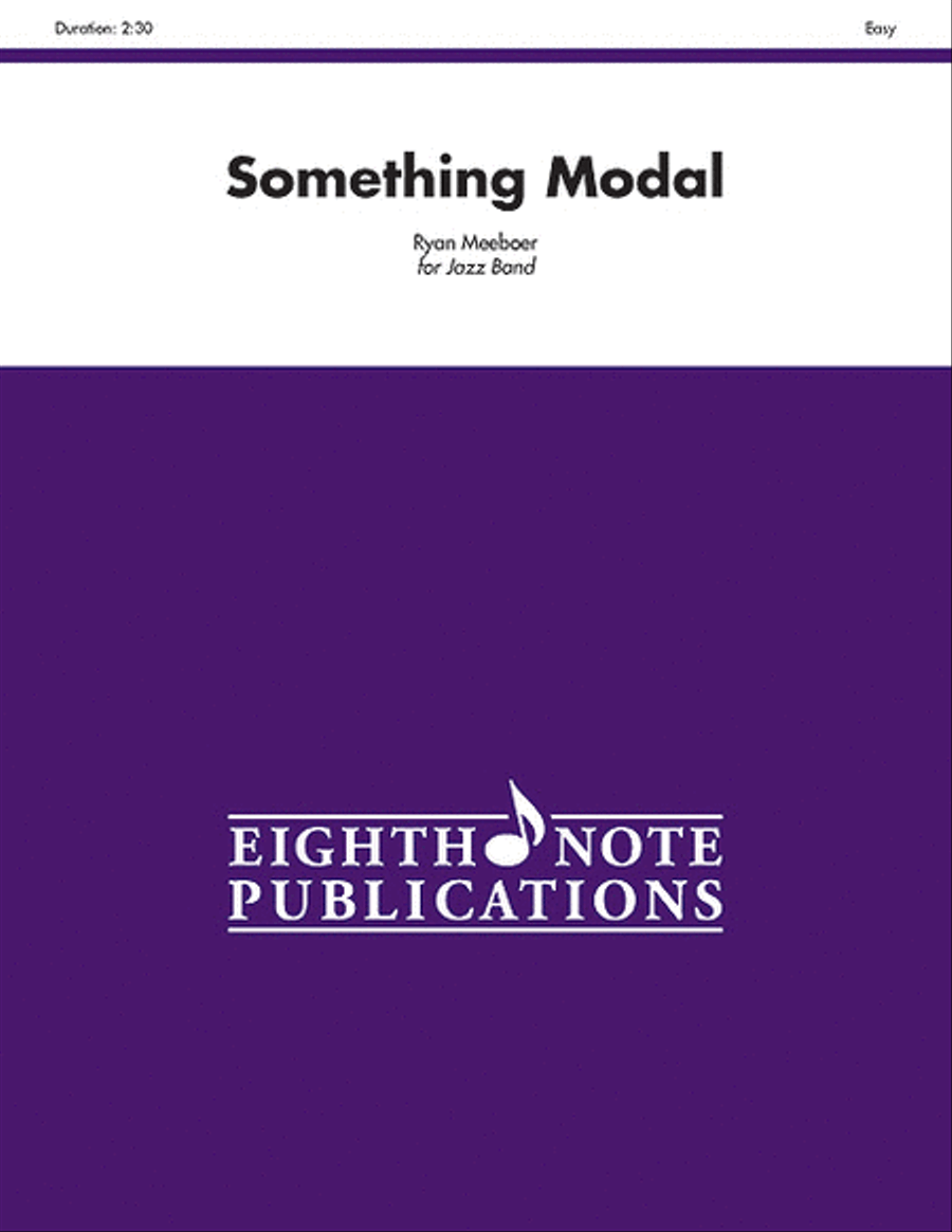 Something Modal Jazz Ensemble scores gallery preview page 1