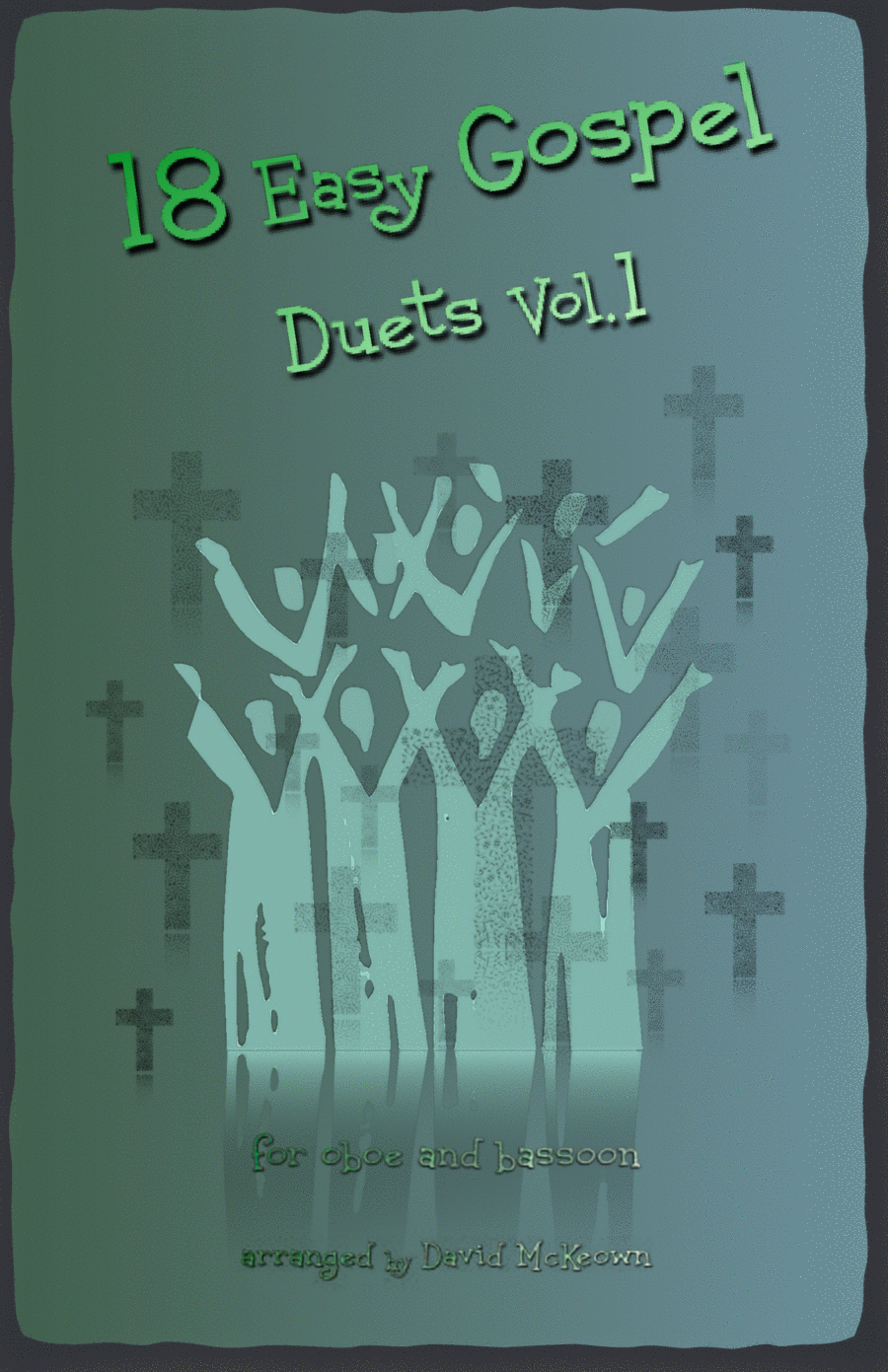 18 Easy Gospel Duets Vol.1 for Oboe and Bassoon Woodwind Duet scores gallery preview page 1