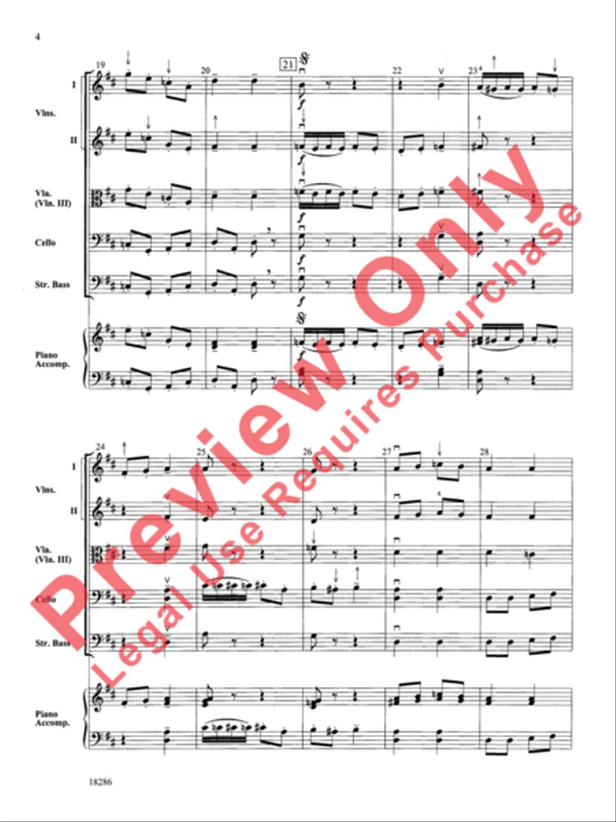 Fiddle Finger Frenzy Fiddle Finger Frenzy String Orchestra scores gallery preview page 5