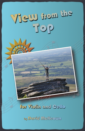 Book cover for View From The Top, for Violin and Cello Duet
