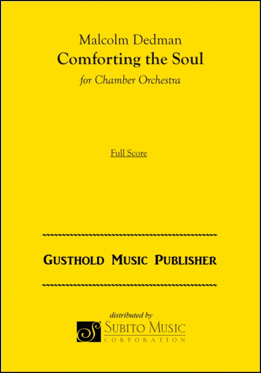 Com forting the Soul Chamber Orchestra scores gallery preview page 1