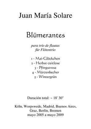 Blümerantes [5 Flute Trios]