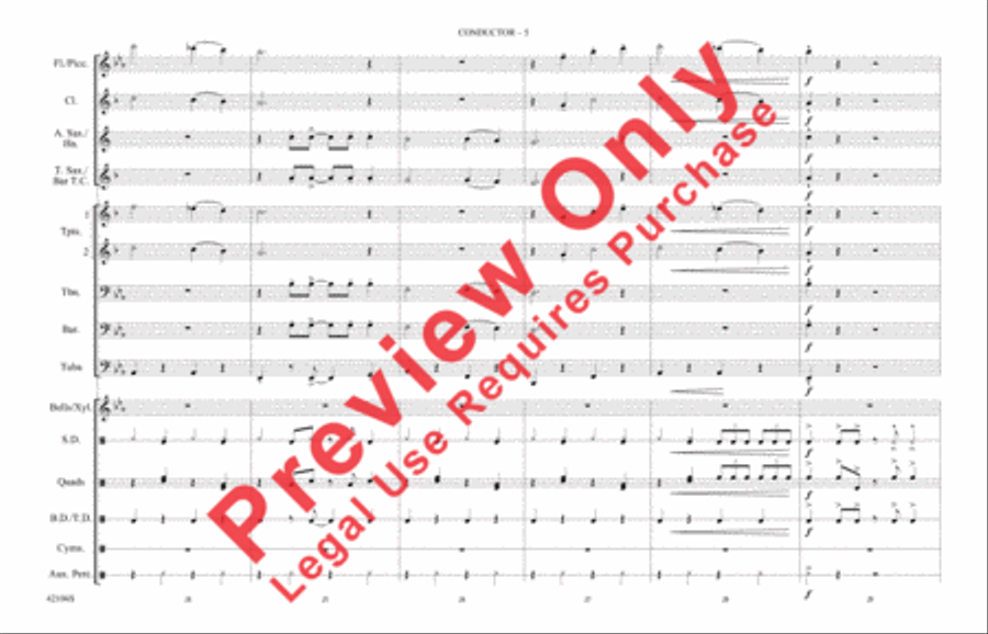 Love Me Do Marching Band scores gallery preview page 6