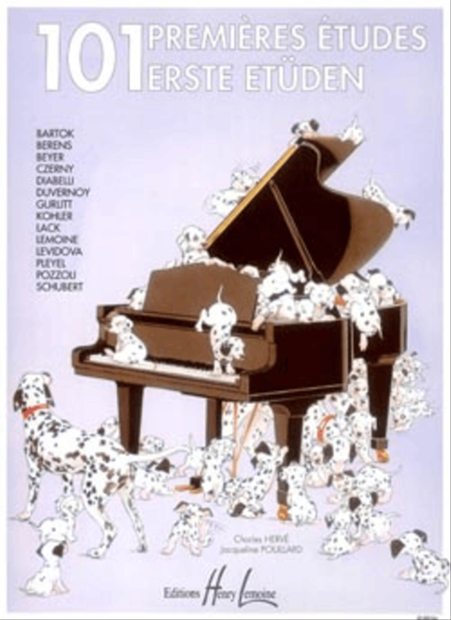 Premieres Etudes (101) Piano Method scores gallery preview page 1