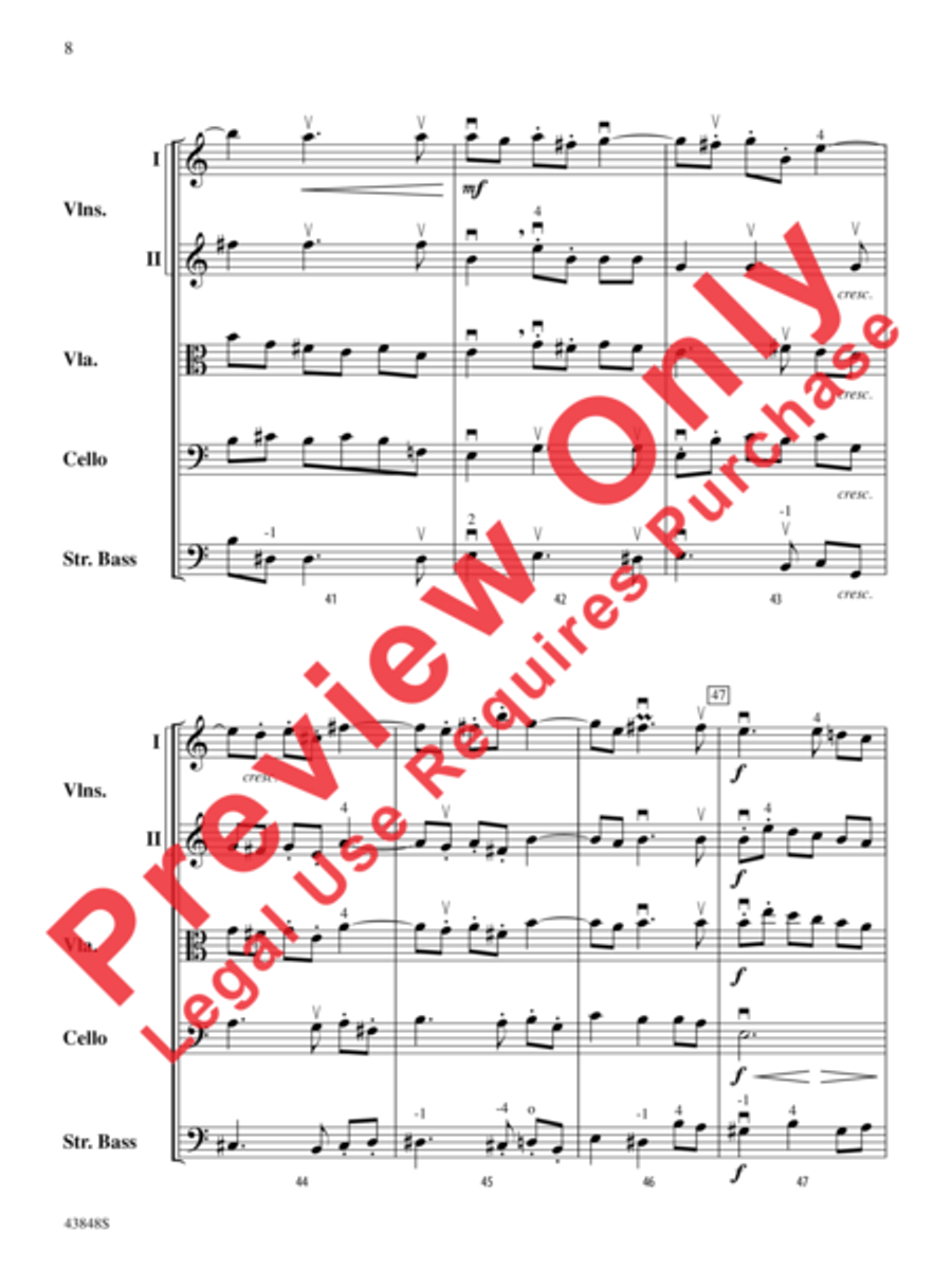 The Gordian Knot Untied The Gordian Knot Untied String Orchestra scores gallery preview page 9