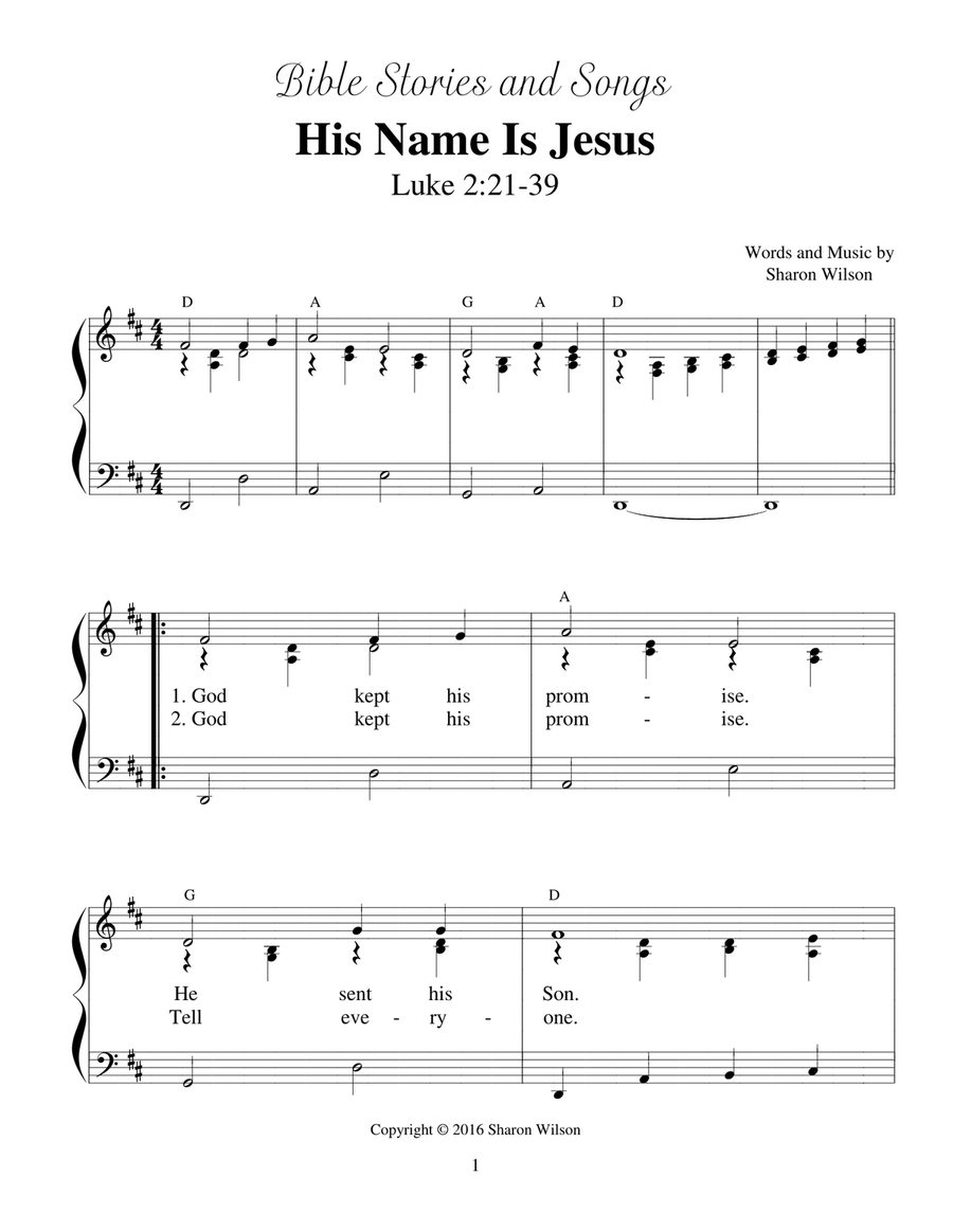 His Name Is Jesus (Bible Stories and Songs) image number null