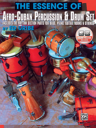 Book cover for The Essence of Afro-Cuban Percussion & Drum Set