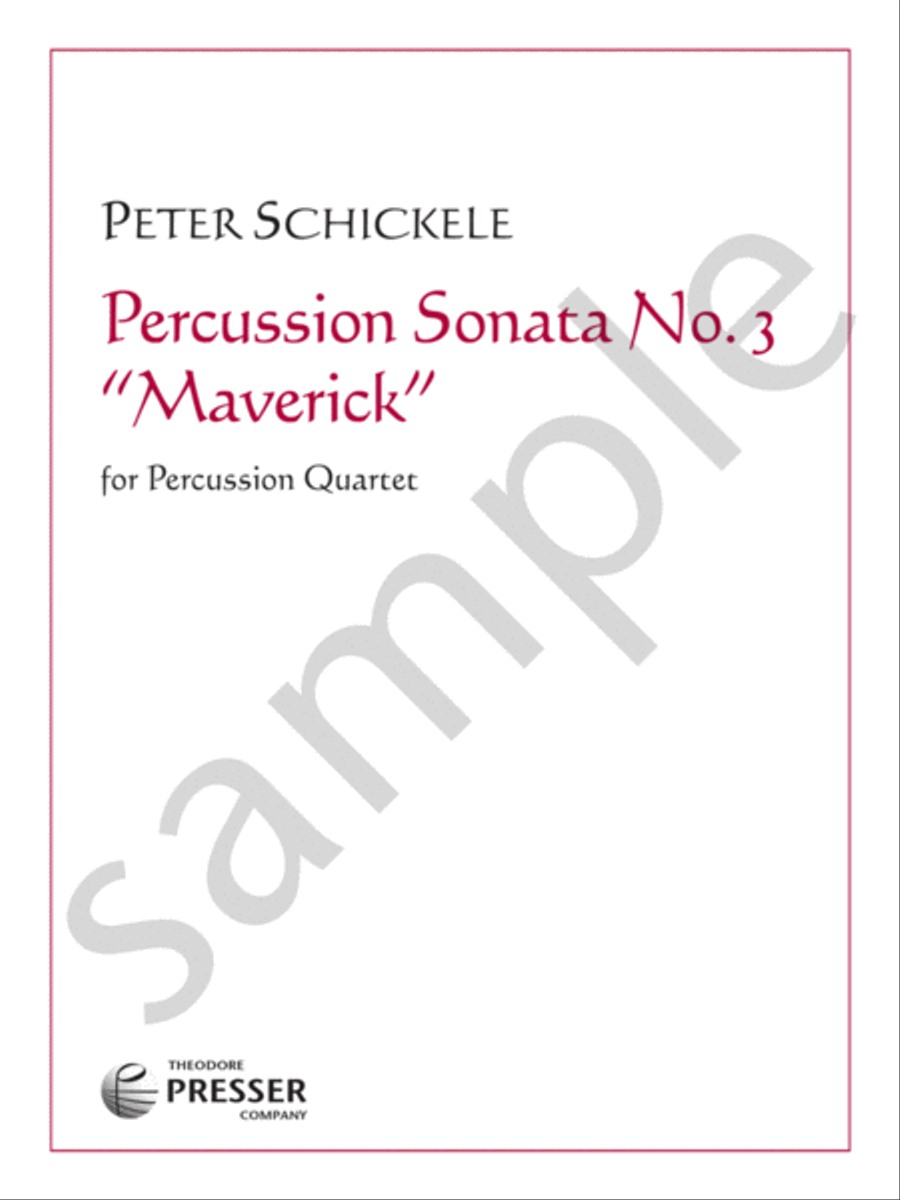 Percussion Sonata No. 3 