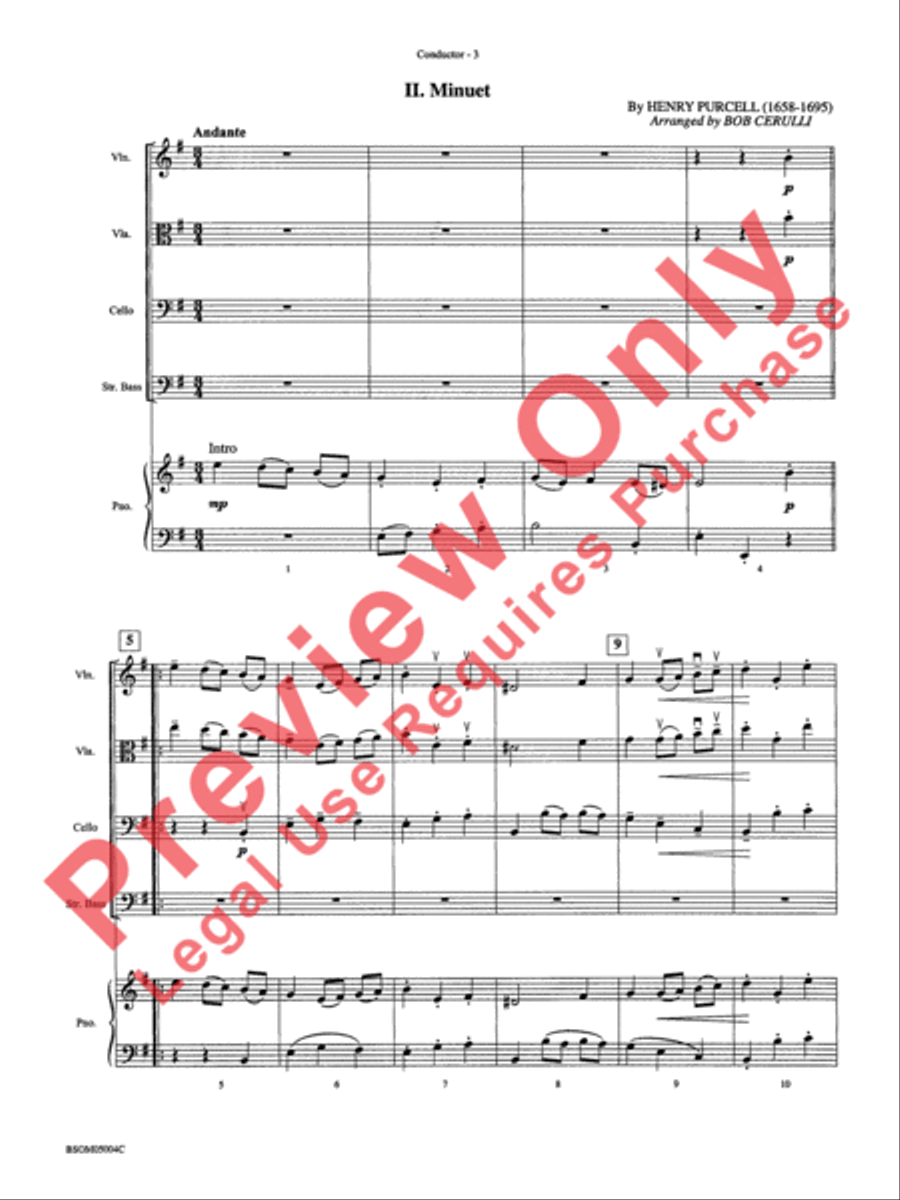 Belwin Beginning String Orchestra Kit #1 String Orchestra scores gallery preview page 6