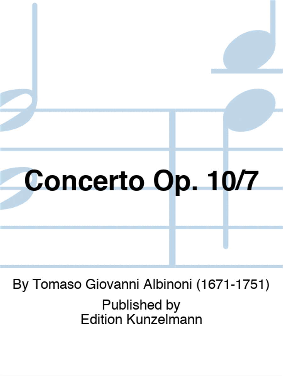 Concerto Op. 10/7 Viola scores gallery preview page 1
